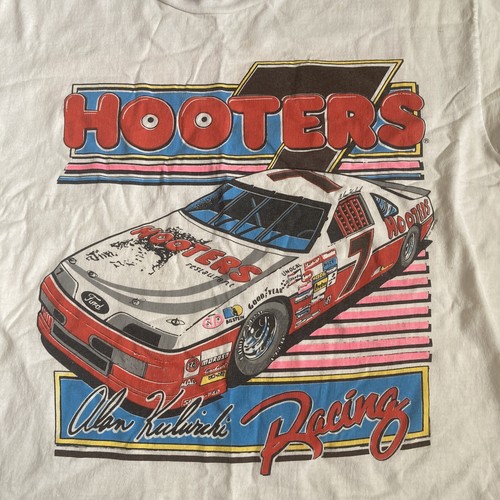 Vtg alan kulwicki - kulwicki, hooters